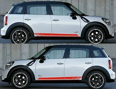 Lower Door Body Stripes Stickers Decal Graphic For Mini Cooper R60 R56 F56 F56 • $35.09