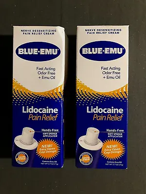 $28.99 • Buy (2) New Boxes Blue-Emu Fast Acting Pain Relief Cream