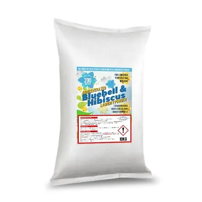 Earth's Scents Bluebell & Hibiscus Laundry Powder 10KG 200 Washes • £13.80