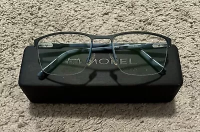 Oga Morel France Eyeglasses Frames 10110O GB13 Blue Black • $55.24