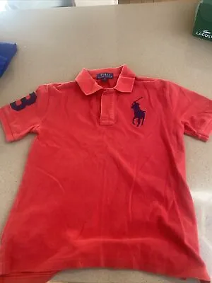 Ralph Lauren Boys Polo T-Shirt UK S • £5