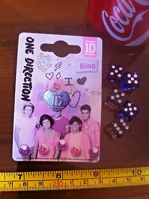 £5.81 • Buy Ring 1D One Direction Ring Claire's Claires Accessories Official £7 RRP