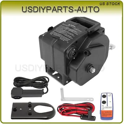 Electric Winch Towing 12V Portable Boat ATV Truck Trailer 3500-11000lbs Remote • $112.99