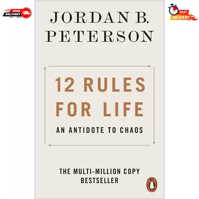 12 Rules For Life By Jordan B. Peterson Brandnew Paperback Book | Free Shipping • $19.97