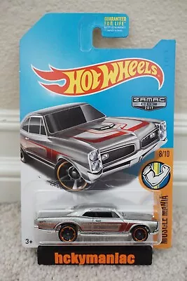 Brand New Hot Wheels 2017 Muscle Mania '67 Pontiac Gto Zamac • $0.99