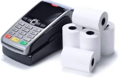 57 X 40mm Thermal Paper Till Rolls For PDQ POS EPOS EFTPOS Terminals X 20 Rolls • £7.83