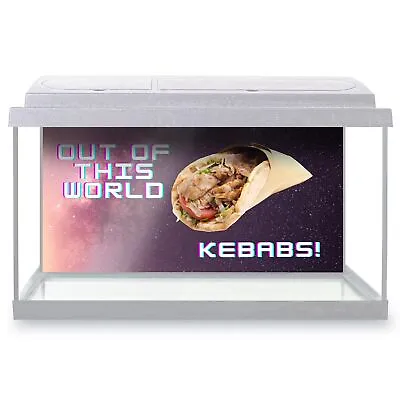 Fish Tank Background Funny Kebab Wrap Takeaway Menu #63118 • £14.99