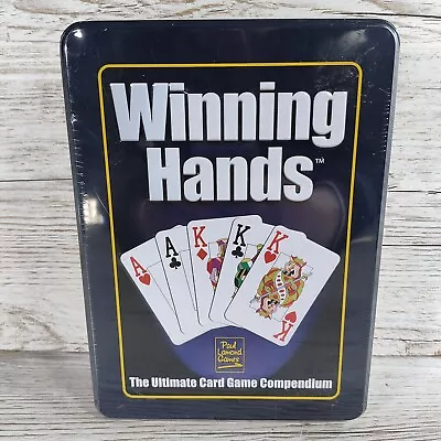 Winning Hands The Ultimate Card Game Compendium Tin • £9.99