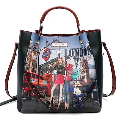 NICOLE LEE. WOW IT'S LONDON 2-in-1 SATCHEL • $99.99