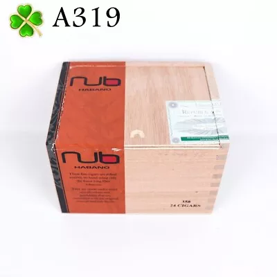 Nub Habano 358 Empty Wood Cigar Box 6  X 4.5  X 4  A319 • $5.55