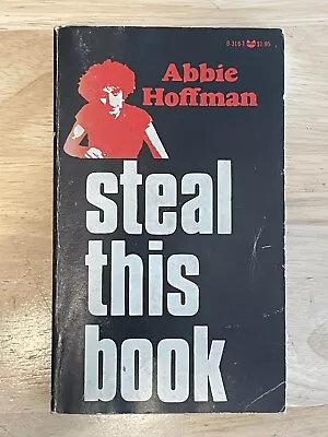 Steal This Book By Abbie Hoffman. (Pirate Edition 1971) • $129