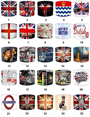 Best Of British London Lampshades Ideal To Match London Wall Decals & Stickers. • £27.99