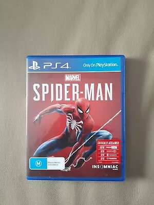 Marvel's Spider-Man (Sony PlayStation 4 2018) - PS4 Game - Aus Postage • $18.95