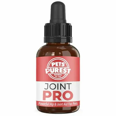 Pets Purest 100% Natural Joint & Hip Aid Supplement 50ml For Dogs Cats & Pets • £16.99