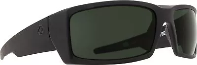 Spy Optics - General Sunglasses Soft Matte Black/Happy Gray Green • $69.99