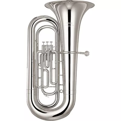 Yamaha YBB-201MWC Series 3-Valve 4/4 Convertible BBb Tuba Silver • $7853.99