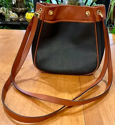 Auth Vtg Bottega Veneta Marco Polo Shoulder All Leather Shldr Bag Tot Euc! Gift! • £165.29