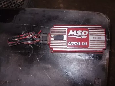 MSD 6425 Digital 6AL Ignition Box RPM Rev Limiter Hot Rod Ford Chevy Dodge Amc • $220