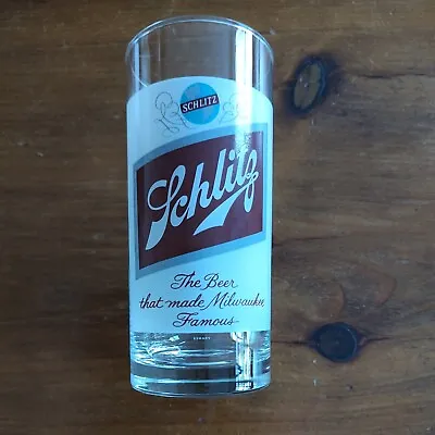 Vintage Schlitz Beer Collectible  Glass • $7.99