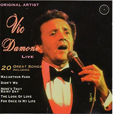 £3.70 • Buy Vic Damone - Live CD (1994) Audio Quality Guaranteed Reuse Reduce Recycle
