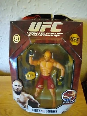 UFC FIGURE SERIES 6 RANDY COUTURE Retro UFC With Championship Belt Mancave Oop • £28.99