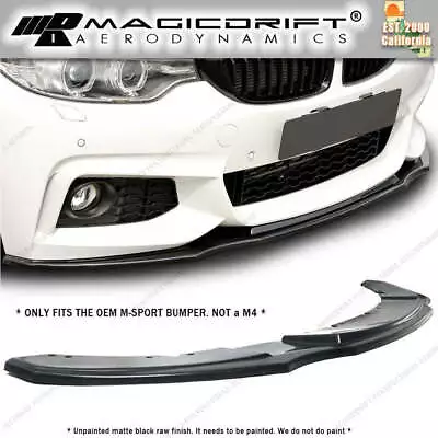 For 14-20 BMW F32 4 Series M-Tech (M Sport Only) RG Front Bumper Lip Spoiler Kit • $103.99