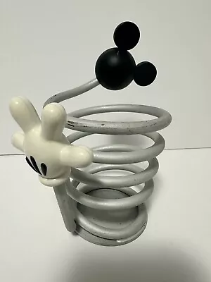 Unlimited Concepts - Disney Mickey Mouse Iron Spiral Coil Pencil Cup Ultra Rare • $94.67