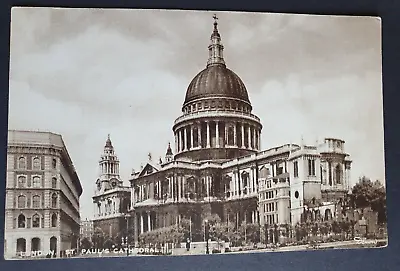 J Arthur Dixon Postcard - St Paul's Cathedral London - 1963 (W) • £1.50