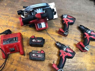 £200 • Buy MILWAUKEE Tools IMPACT DRIVER AND COMBI DRILL DRIVER . Circular Saw Milwaukee