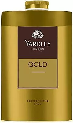 Yardley London Gold Deodorizing Talc Talcum Powder Men 100gm • £9.56