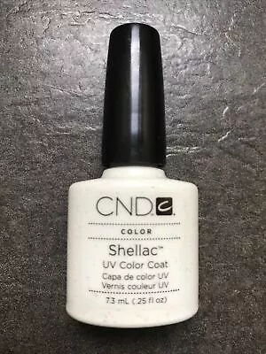 £8.99 • Buy Genuine CND Shellac Gel UV Nail Polish, Zillionaire, Clear Glitter Over 1/2 Full
