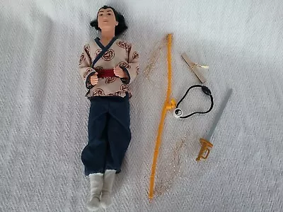 Disney Mulan Captain Li Shang Barbie Doll Mattel 1997 • £15