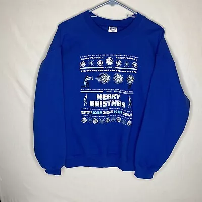 $39 • Buy Mortal Kombat Sweatshirt Merry Christmas Gildan Sweater Large Sub-Zero