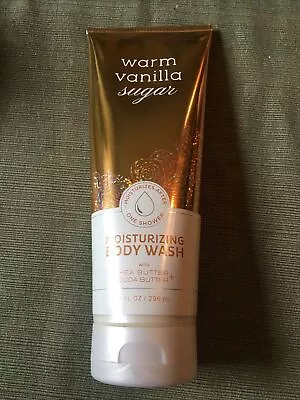 1 Bath & Body Works Warm Vanilla Sugar Moisturizing Wash Shower Gel 10 Oz Large • £14.47