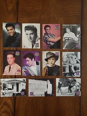 Lot Of 11 Elvis Presley Trading Cards- Portraits  Personal Life • $4.50