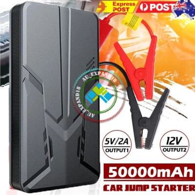 $49.39 • Buy JGL Portable Car Jump Starter 50000mAh Power Bank Battery Auto Charger Booster