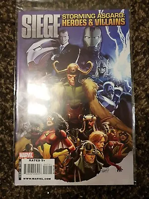 Marvel Comics - Siege Storming Asgard Heroes & Villains #1 - 2010 Bag & Board • £3.99
