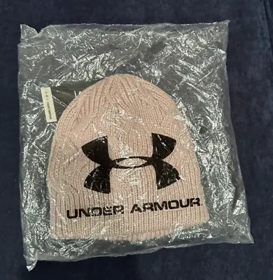 Under Armour UA Women's Winter Skull Cap Beanie Hat OSFA One Size Pink Violet • $22