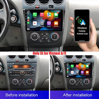 For 2008-2012 Nissan Altima Apple Carplay Car Radio Android GPS FM Stereo DSP 9  • $114.98