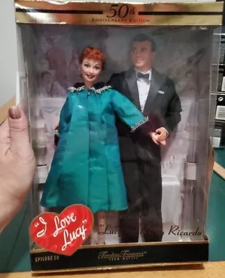 “I Love Lucy” Timeless Treasures 50th Anniversary “Lucy Is Enceinte” Mattel NRFB • $49.99