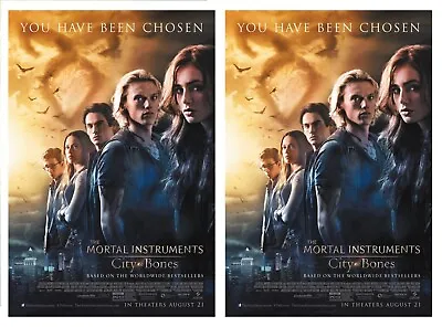 HUGE Original MORTAL INSTRUMENTS 48 X70   D/S Bus Shelter Poster • $20