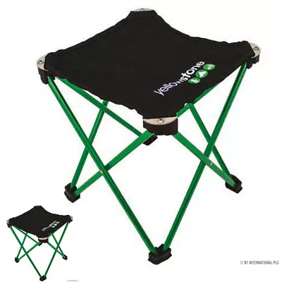 £8.95 • Buy Folding Portable 4 Legs Strong Camping Stool Seat Hiking Fishing Bbq Lightweight