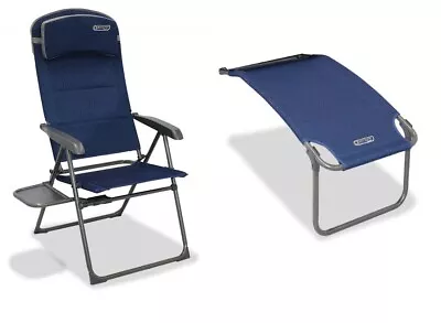 Quest Ragley Pro Recline Folding Chair & Side Table + Footrest Package • £79.99