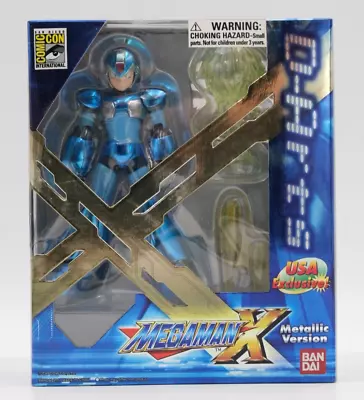 D-Arts Megaman X SDCC 2011 Exclusive Metallic Bandai Action Figure NEW Figuarts • $190