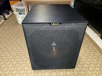 Klipsch R-120SW Subwoofer Black USED • $125