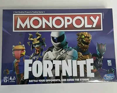 Fortnite Monopoly Limited Edition Board Game Hasbro New In Box Sealed Excellent • $3.12