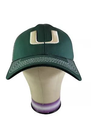 Miami Hurricanes Snapback Hat TOW Top Of The World Baseball Cap Mesh Trucker  • $10.24