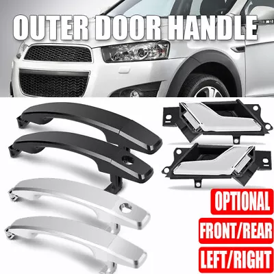 Front Rear Left Right Inner Outer Door Handle For Holden Captiva 2006-2018 Black • $19.99