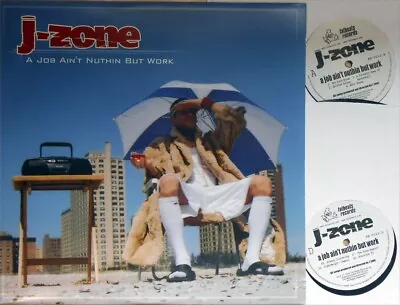 J-Zone ORIG US 2LP A Job Ain’t Nuthin But Work EX 2004 FB5111 Hip Hop Rap • $36.95