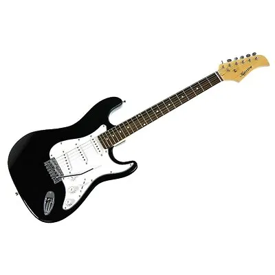 Karrera 39 Inch Electric Guitar Black 39in Full Size 39  Guitars • $107.66